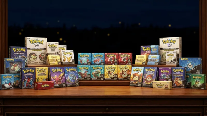Types de coffrets Pokémon